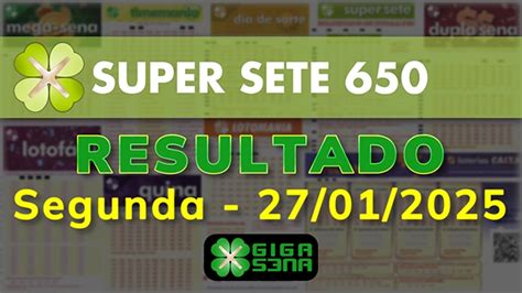 Confira hoje o resultado da Super Sete 565 do dia .